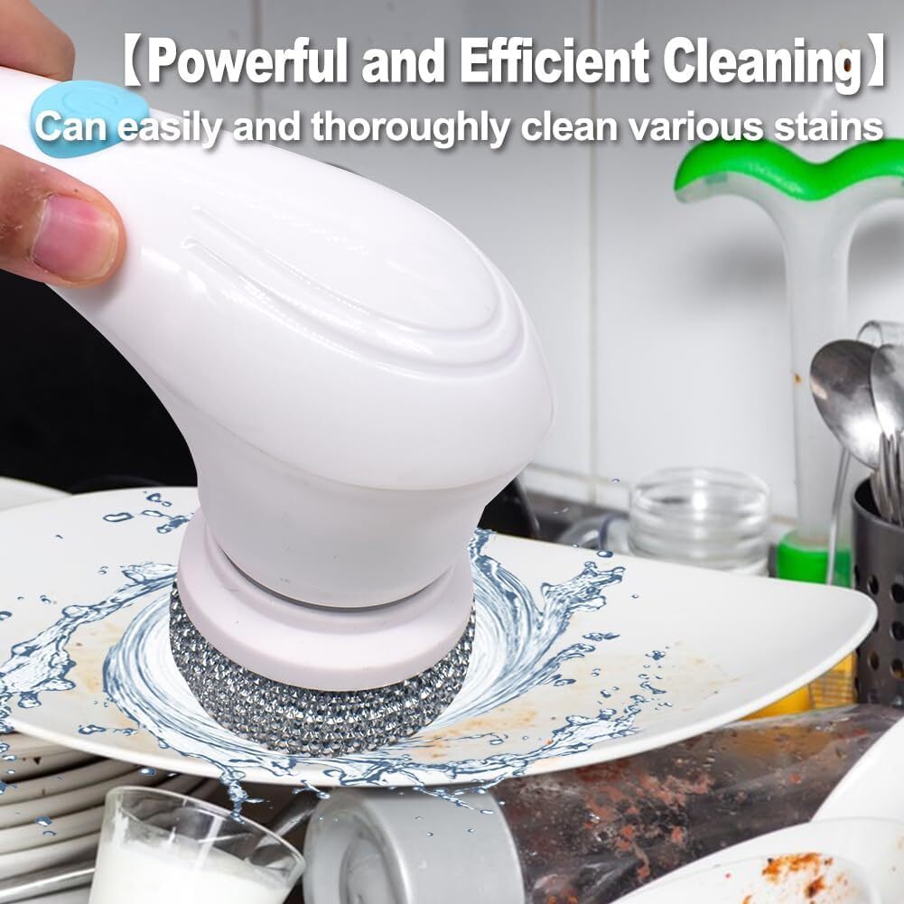 5 In 1 Handheld Electric Spin Scrubber