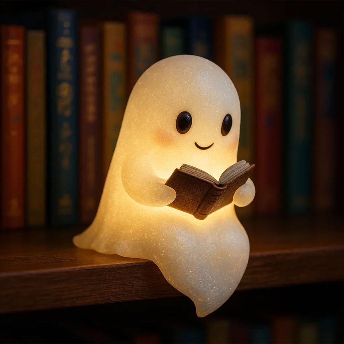 Cute LED Halloween Ghost Night Lamp