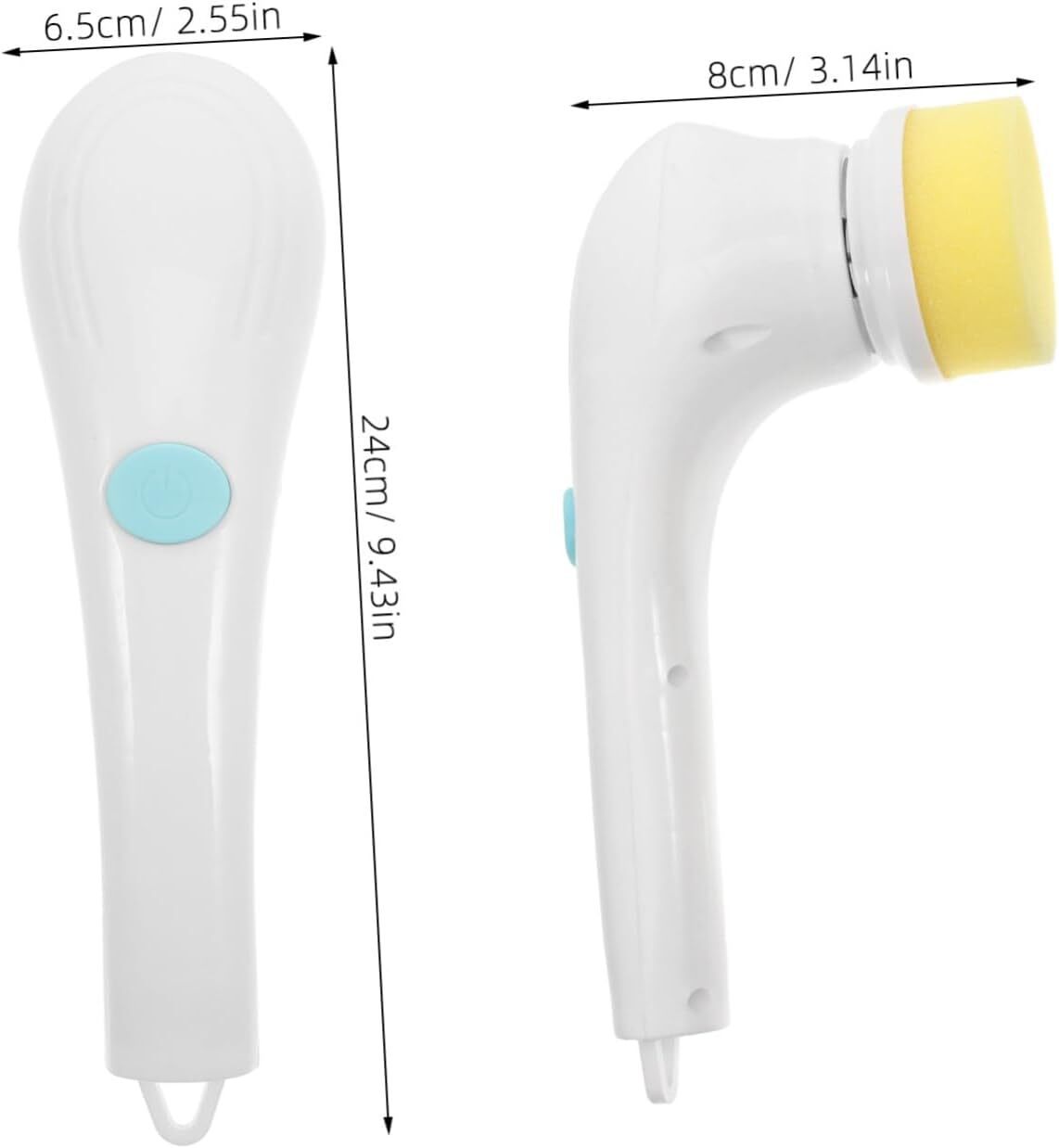 5 In 1 Handheld Electric Spin Scrubber