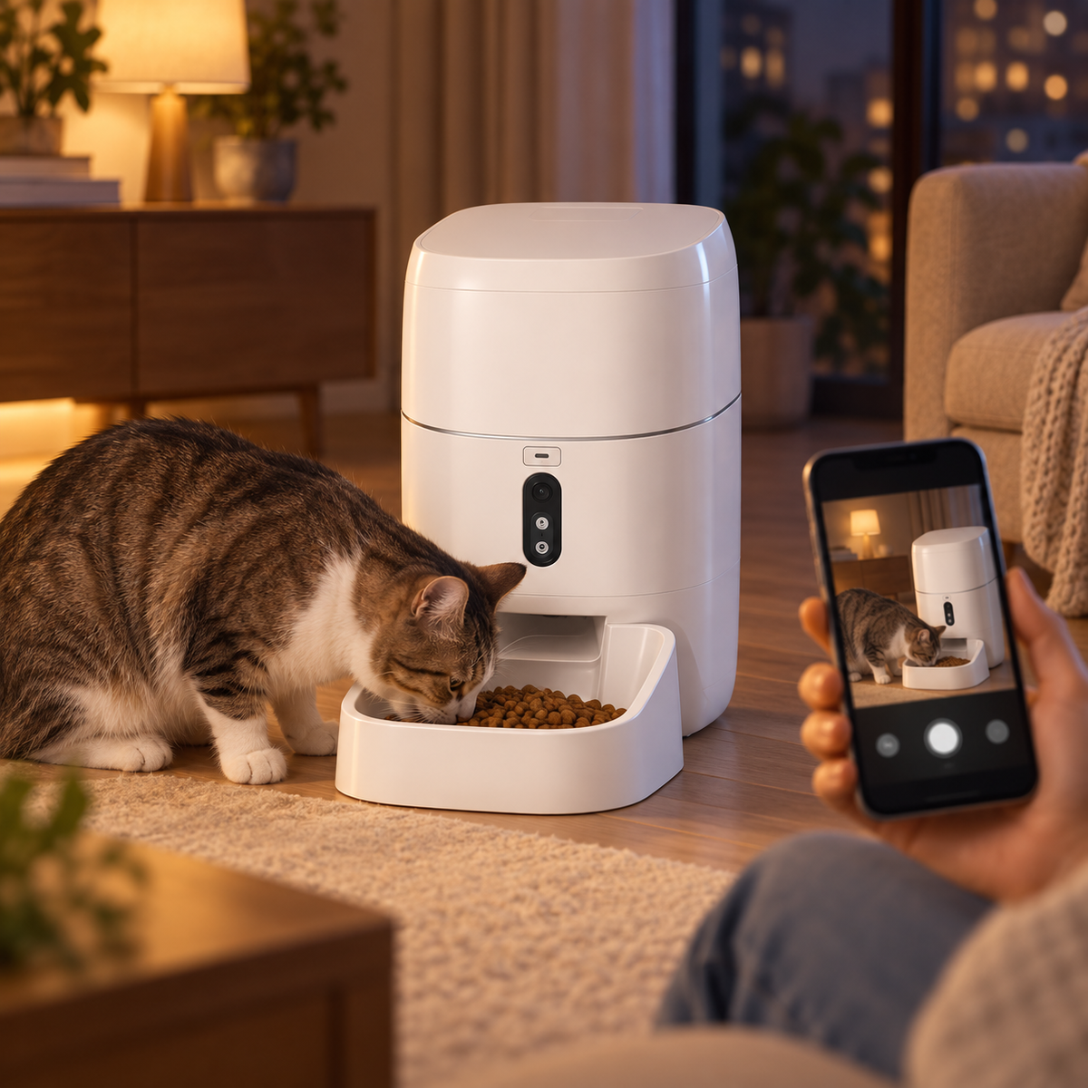 Smart Pet Automatic Feeder Water Feeder